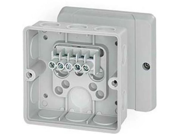 Hensel DE 9345, Polystyreeni, Harmaa, IP55, 98 mm, 52 mm, 98 mm
