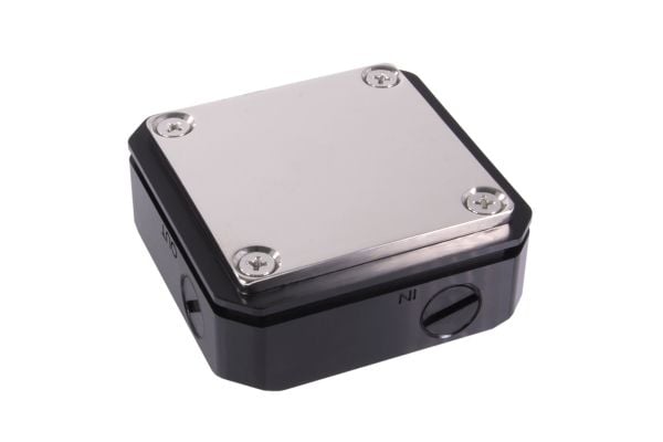 Alphacool 12961, Vannblokk, Acetal, Sort, LGA 1150 (kontakt H3), LGA 1151 (kontakt H4), LGA 1155 (Socket H2), LGA 1156 (Socket H), LGA 1200..., 65 ...