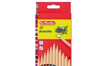 Herlitz 8660086, Tre, Tre, Multi, 12 stykker