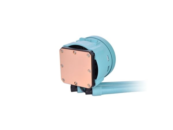 Thermaltake CL-W319-PL12TQ-A, Alt-i-ett væskekjøler, 12 cm, 500 RPM, 2000 RPM, 22,3 sone, Turkis