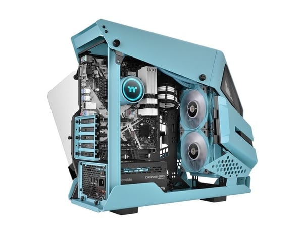 Thermaltake CL-W319-PL12TQ-A, Alt-i-ett væskekjøler, 12 cm, 500 RPM, 2000 RPM, 22,3 sone, Turkis