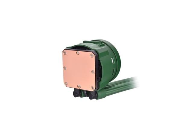 Thermaltake CL-W319-PL12RG-A, Allt-i-ett vätskekylare, 12 cm, 500 RPM, 2000 RPM, 22,3 dB, Grön