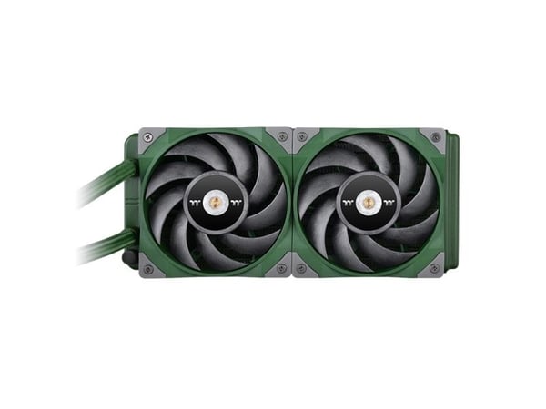 Thermaltake CL-W319-PL12RG-A, Allt-i-ett vätskekylare, 12 cm, 500 RPM, 2000 RPM, 22,3 dB, Grön