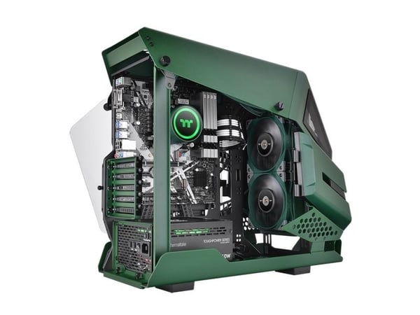 Thermaltake CL-W319-PL12RG-A, Allt-i-ett vätskekylare, 12 cm, 500 RPM, 2000 RPM, 22,3 dB, Grön