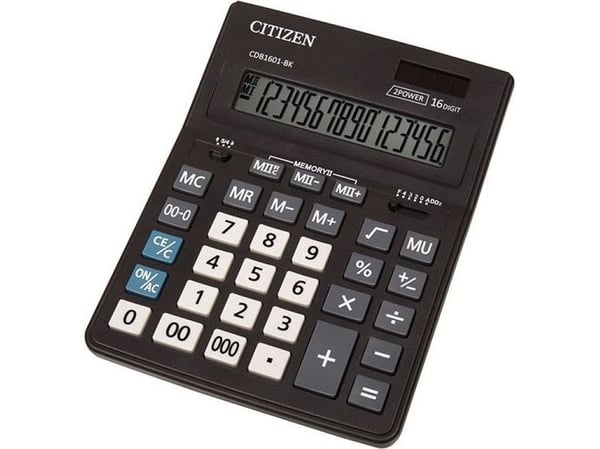 Kontorregner Eleven ELEVEN CDB1601BK svart