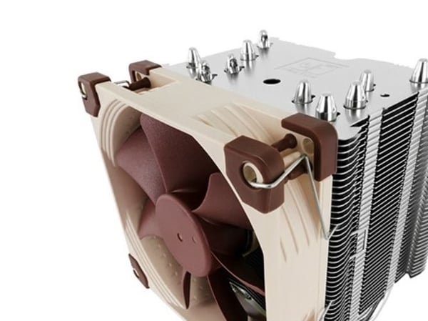 Noctua NH-U9S - Prosessorkjøler - (for: LGA1700, LGA1200, LGA1156, LGA1155, LGA1151, LGA1150, LGA2066, LGA2011-0, LGA2011-3 (Square ILM), AM4, AM5)...