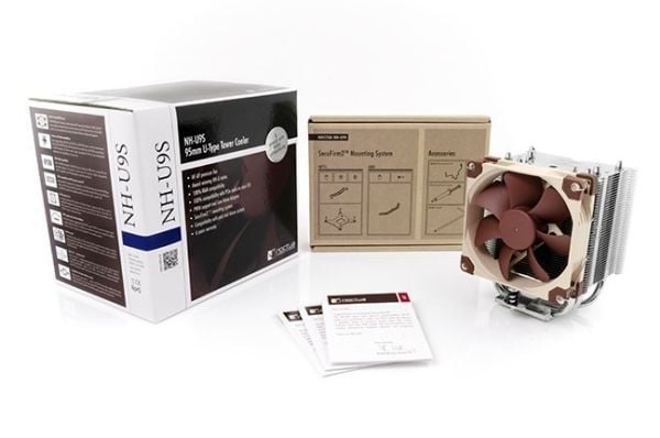 Noctua NH-U9S - Prosessorkjøler - (for: LGA1700, LGA1200, LGA1156, LGA1155, LGA1151, LGA1150, LGA2066, LGA2011-0, LGA2011-3 (Square ILM), AM4, AM5)...