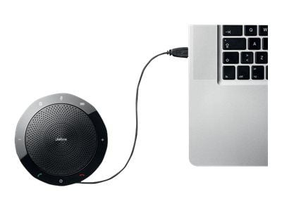 Jabra SPEAK 510 MS - VoIP stasjonær høyttalende telefon - Bluetooth - trådløs - USB - Certified for Skype for Business