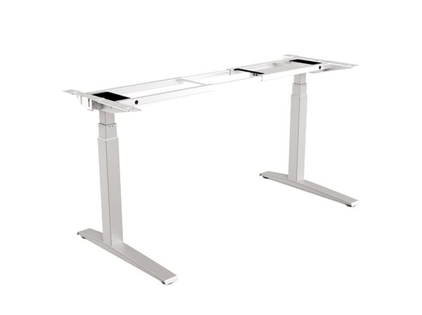 Fellowes Levado - Bordsben - silver bas