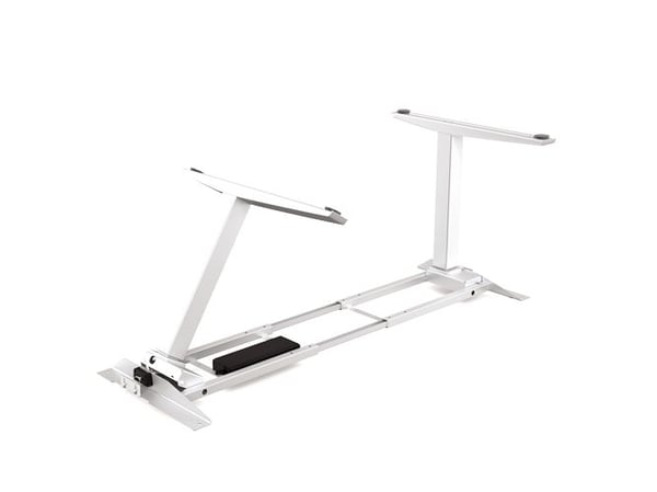 Fellowes Levado - Bordsben - silver bas