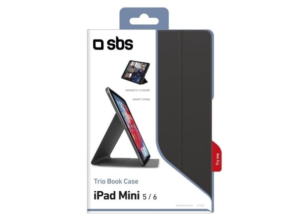 SBS Book Case Pro, Folio, Apple, iPad Mini 6/Mini 5