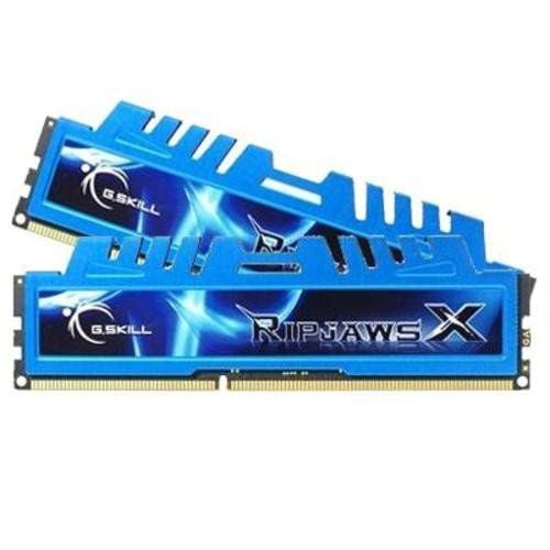 G.Skill Ripjaws-X - DDR3 - sett - 16 GB: 2 x 8 GB - DIMM 240-pin - 1600 MT/s / PC3-12800 - CL9 - 1.5 V - ikke-bufret - ikke-ECC