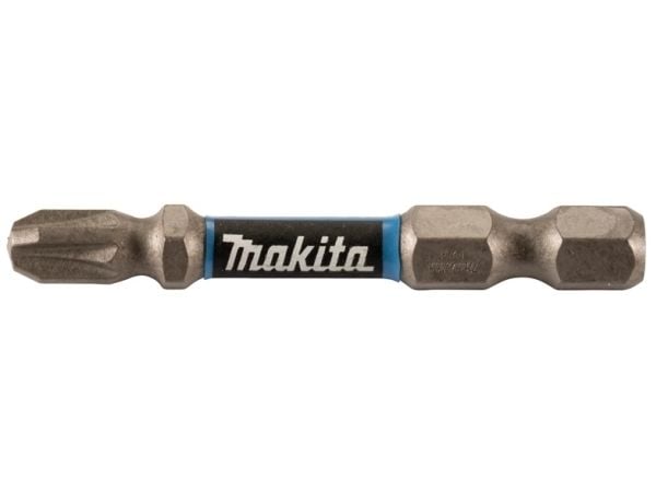 Makita Impact Premier - Impact screwdriver bit - 2 deler - pozidriv - PZ3 - heksagonal - lengde: 50 mm