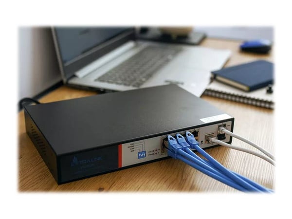 Extralink VICTOR - Switch - Styrt - 8 x 10/100/1000 (PoE+) + 2 x SFP (mini-GBIC) (opplink) - rackmonterbar - PoE+ (150 W)