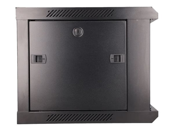 Extralink - Rack skap - veggmonterbar - svart - 6U - 19"