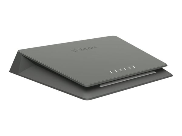 D-Link DMS-106XT - Switch - smart - 5 x 100/1000/2.5G + 1 x 100/1000/2,5G/5G/10G (upplänk) - skrivbordsmodell