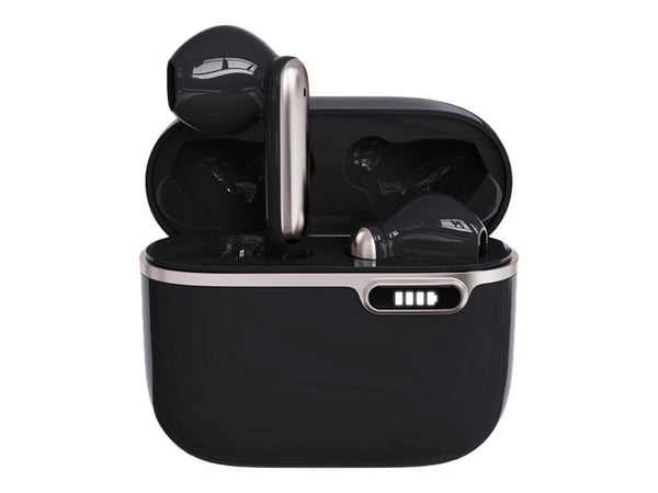 ART AP-TW-B4 - True wireless-hodetelefoner med mikrofon - ørepropp - Bluetooth - svart