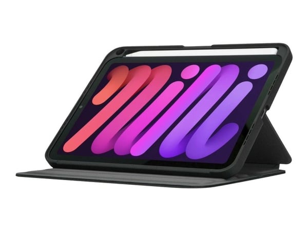 Targus Click-In - Lommebok for nettbrett - svart - for Apple iPad mini (6. generasjon)