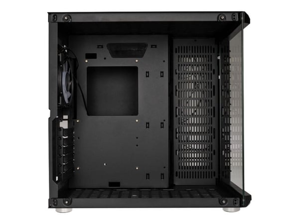 Kolink Unity Code X - Mid tower - ATX - sidepanel med vindu (herdet glass) - ingen strømforsyning (ATX) - svart - USB/lyd