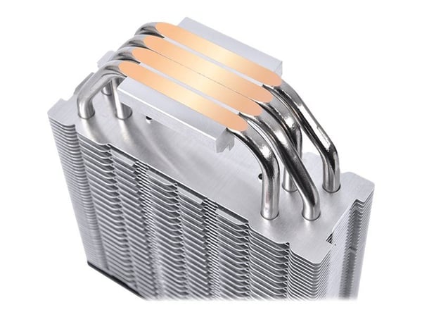 Thermaltake TOUGHAIR 510 - Prosessor luftkjøler - (for: LGA1156, AM2, AM2+, AM3, LGA1155, AM3+, FM1, FM2, LGA1150, LGA1151, AM4, LGA1200) - Alumini...