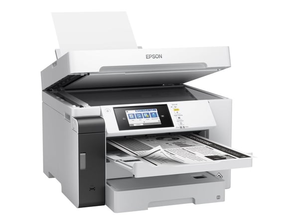 Epson EcoTank Pro M15180 - Multifunksjonsskriver - S/H - ink-jet - påfyllbar - A3 (medie) - opp til 25 spm (trykking) - 550 ark - USB 2.0, LAN, Wi-...