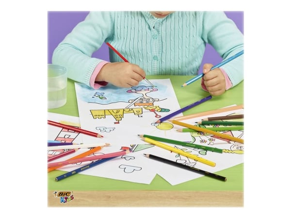 BIC KiDS AQUACOULEUR - Fargeblyant - assorterte farger - 2.9 mm (en pakke 12)