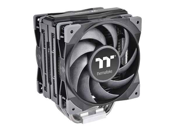 Thermaltake TOUGHAIR 510 - Prosessor luftkjøler - (for: LGA1156, AM2, AM2+, AM3, LGA1155, AM3+, FM1, FM2, LGA1150, LGA1151, AM4, LGA1200) - Alumini...