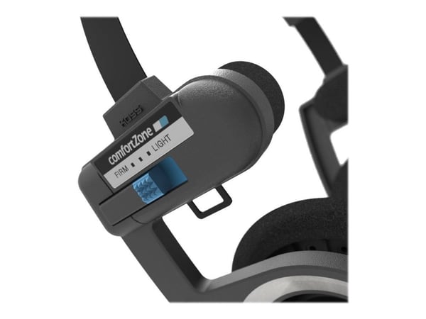 Koss PortaPro - Hodetelefoner - on-ear - kablet - 3,5 mm jakk - svart, sølv