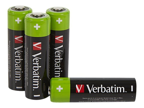 Verbatim Premium - Batteri 4 x AA / HR6 - NiMH - (ladbare) - 2500 mAh