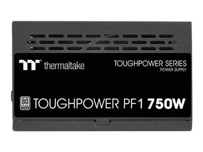 Thermaltake ToughPower PF1 TTP-750AH2FKP - TT Premium Edition - strømforsyning (intern) - ATX12V - 80 PLUS Platinum - 750 watt - aktiv PFC - svart