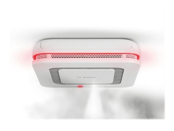 Bosch Smart Home Twinguard - Sensor for røyk/luftkvalitet - trådløs - Wi-Fi - 2.4 Ghz
