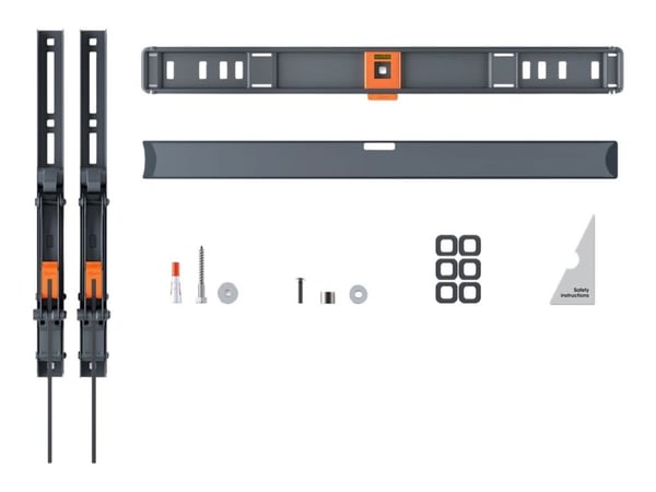 Vogel's TVM 3615 - Monteringssett (veggmontering) - for LCD-skjerm - aluminium - svart - skjermstørrelse: 40"-77"