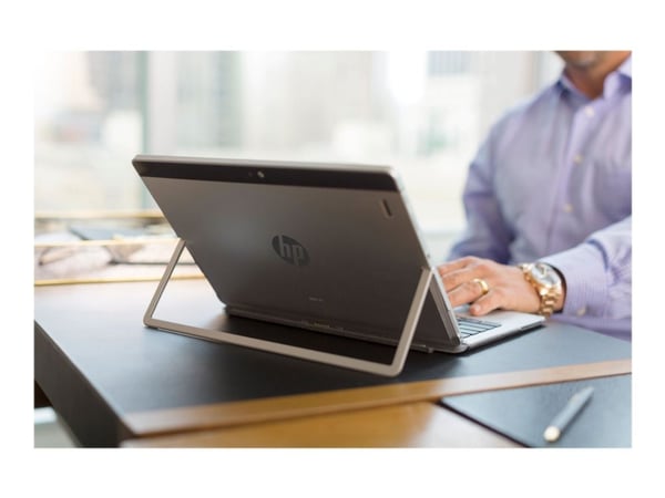 HP Advanced - Tastatur - med ClickPad, NFC - dokk - Storbritannia - mørk grå - for Elite x2 1012 G1, 1012 G2