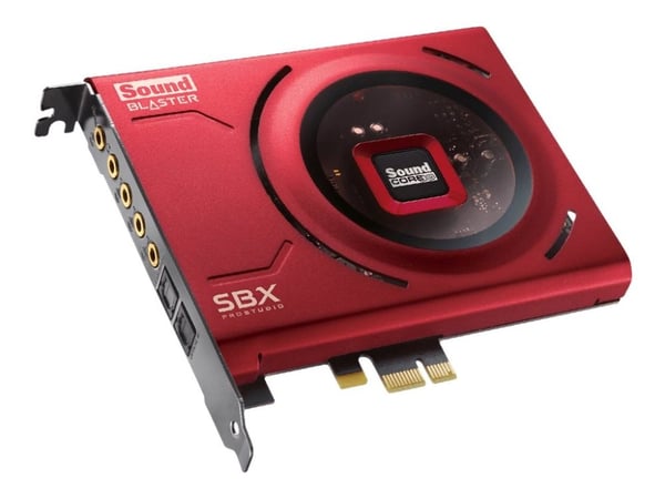 Creative Sound Blaster Z SE - Lydkort - 24 bit - 192 kHz - 116 dB SNR - 5.1 - PCIe - Sound Core3D