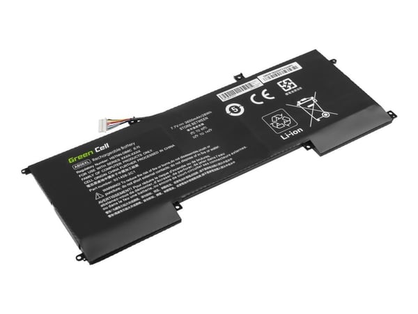 Green Cell - Batteri til bærbar PC (tilsvarer: HP AB06XL) - litiumpolymer - 6-cellers - 3600 mAh - 28 Wh - svart - for HP ENVY Laptop 13-ad013na, 1...