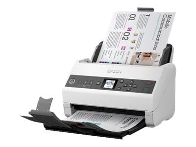 Epson WorkForce DS-730N - Dokumentskanner - Contact Image Sensor (CIS) - Dupleks - A4/Legal - 600 dpi x 600 dpi - inntil 40 spm (mono) / inntil 40 ...