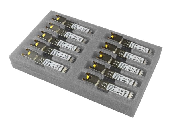 Startech Cisco GLC-T Compatible SFP Module, 1000BASE-T, SFP to RJ45 Cat6/Cat5e, 1GE Gigabit Ethernet SFP, RJ-45 (Copper) 100m, Cisco Firepower, ASR...