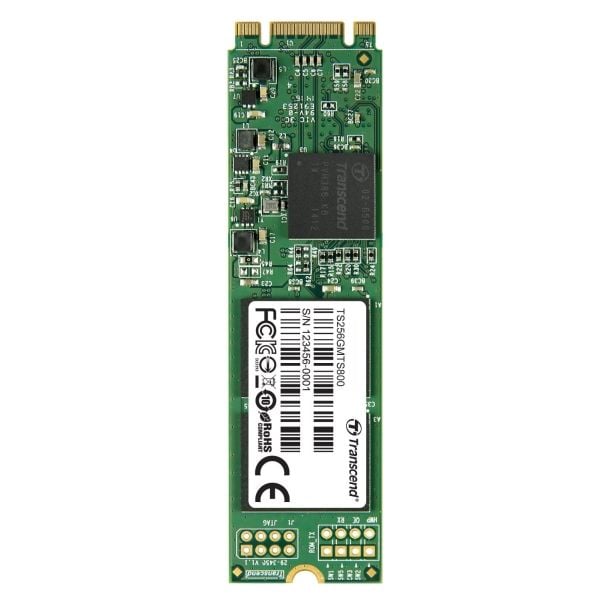 Transcend MTS800 - SSD - 256 GB - intern - M.2 2280 - SATA 6Gb/s