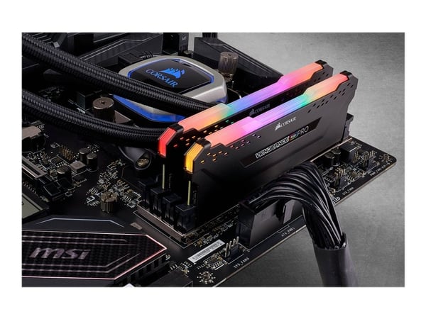 CORSAIR Vengeance RGB PRO - TUF Gaming Edition - DDR4 - sats - 16 GB: 2 x 8 GB - DIMM 288-pin - 3200 MHz / PC4-25600 - CL16 - 1.35 V - ej buffrad -...
