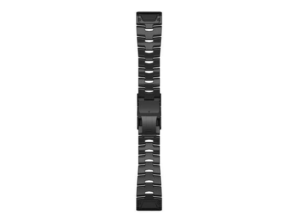 Garmin QuickFit - Klokkestropp for smart armbåndsur - karbongrå DLC - for fenix 6X Pro, Pro Solar, Sapphire; Tactix Delta, Delta - Solar Edition
