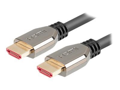 Lanberg CA-HDMI-30CU-0018-BK, 1,8 m, HDMI Type A (Standard), HDMI Type A (Standard), Utgang