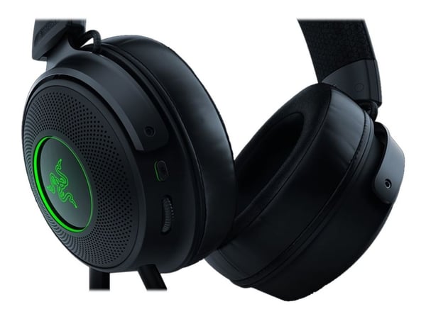 Razer Kraken V3 - Hodesett - full størrelse - kablet - USB-A - lydisolerende
