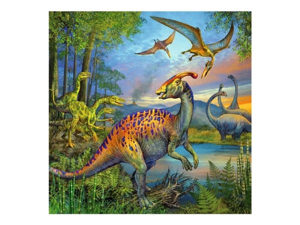 Ravensburger - Dinosaur Fascination - palapelit - 49 palaa