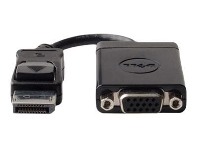 Dell DisplayPort to VGA Adapter - Videokonverter - DisplayPort - VGA - for Inspiron 17R 57XX, 17R 7720, 5458; Latitude E7240; XPS 12 9250, 13 9350,...