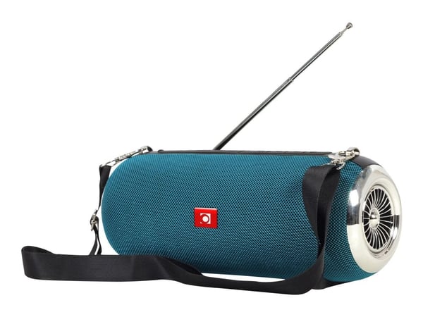 Gembird SPK-BT-17-G - Høyttaler - for bærbar bruk - trådløs - Bluetooth 5.1 - 10 watt - grønn