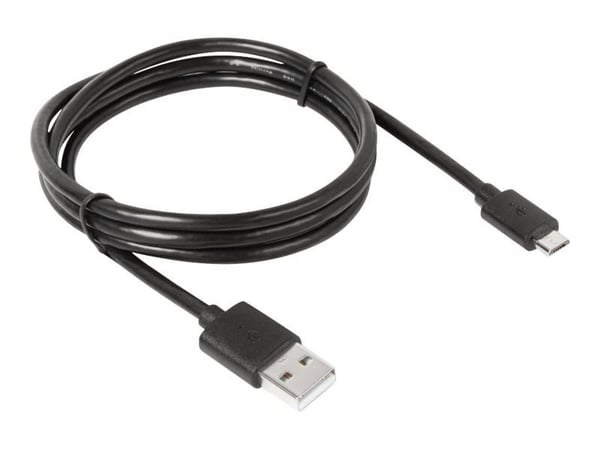 Club 3D - USB-kaapeli - USB tyyppi A (uros) - Micro-USB tyyppi B (uros) - USB 3.2 Gen 1 - 2,4 A - 1 m - kaksisuuntainen