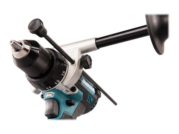 Makita DHP486 - Hammerbor - trådløs - 2 hastigheter - nøkkelfri borhylse 13 mm - 130 N·m - 2 batterier - 18 V