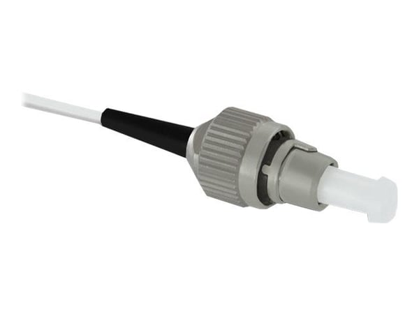 Qoltec - Rotan häntä - FC/UPC yksi kunto - 3 m. - 0,9 mm - valokuitu - 9 / 125 mikronia - G.657.A2 - halogeeniton - valkoinen