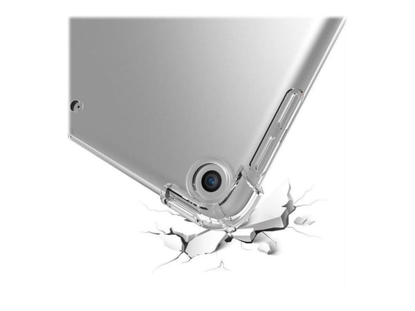 eSTUFF - Baksidedeksel for nettbrett - termoplast-polyuretan (TPU) - blank - 9.7" - for Apple 9.7-inch iPad (5. generasjon, 6. generasjon); 9.7-inc...