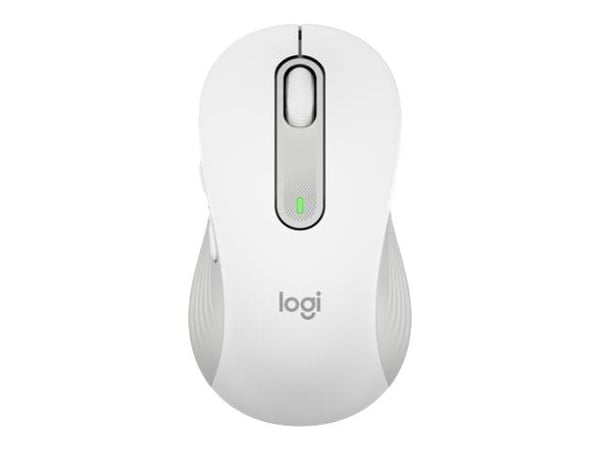 Logitech Signature M650 L for Business - Mus - høyrehendt - 5 knapper - trådløs - 2.4 GHz, Bluetooth - Logitech Logi Bolt USB-mottaker - elfenbenshvit